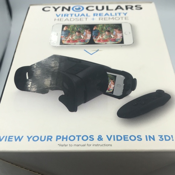 Cynoculars virtual Reality Headset + Remote New in Box 📦 Sealed - Picture 5 of 7
